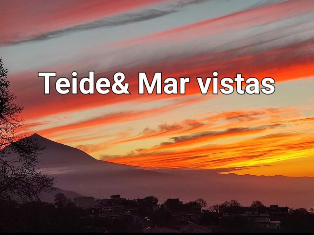 Teide & Mar Vistas Appartement Tacoronte Buitenkant foto